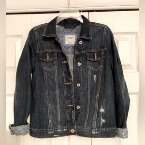 Abercrombie kids jean jacket